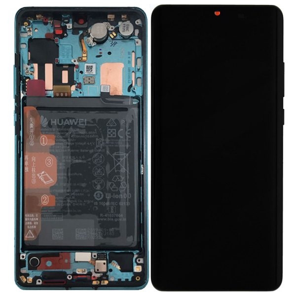 LCD HUAWEI P30 PRO (2019) BLUE WITH FRAME+BTRY ORIGINAL (SERVICE PACK)