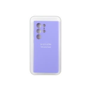Накладка Full Silicone Case SAMSUNG S23 Ultra (13 / Elegant Purple)