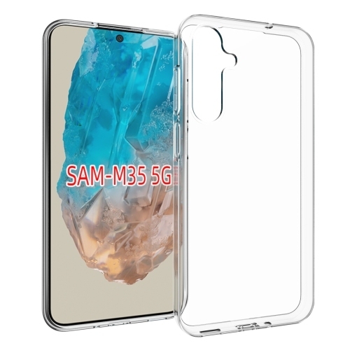 Samsung M35 Transparent TPU Case