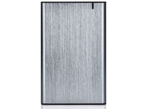 '2.5''  SATA HDD/SSD 9.5 mm External Case Type-C, Gembird ''EE2-U3S-6-GR'', aluminum, Grey-    htt
