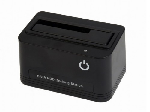 '3.5'' / 2.5'' USB 2.0 docking station for 2.5 and 3.5 inch SATA hard drives, Gembird, HD32-U2S-5-