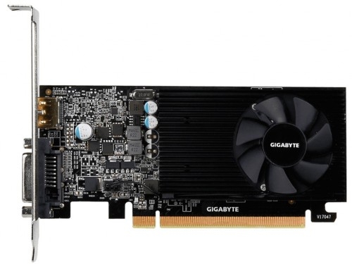 VGA Gigabyte GT1030 2GB GDDR4 Low Profile//  GeForce® GT 1030, 2GB GDDR4, 64 bit, Engine 1177/1417