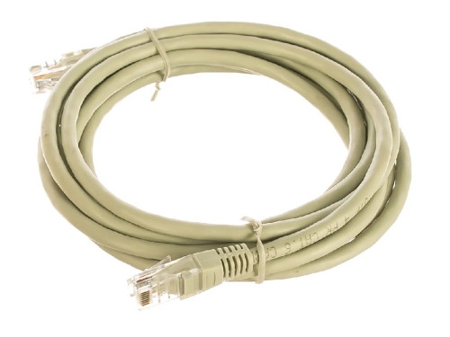 Patch Cord Cat.6U  1m  Grey, PP6U-1M, Cablexpert, Stranded Unshielded