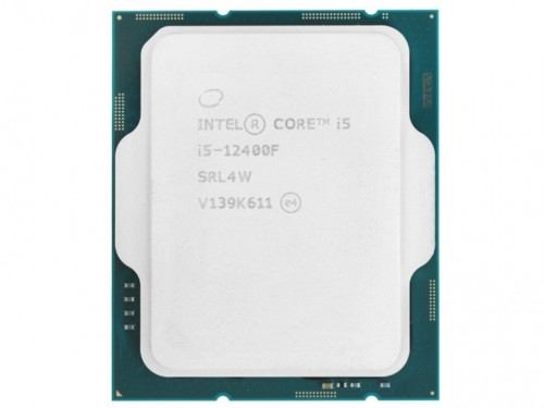 CPU Intel Core i5-12400F 2.5-4.4GHz (6P+0E/12T,18MB, S1700, 10nm, No Integ.Graphics, 65W)