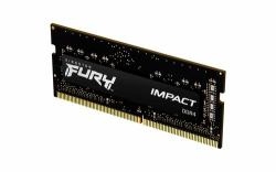 16GB DDR4-3200MHz SODIMM Kingston FURY Impact (KF432S20IB/16), CL20-22-22, 1.2V, Intel XMP, Black