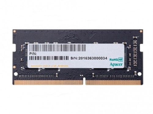 8GB DDR4-  3200MHz  SODIMM  Apacer PC25600, CL22, 260pin DIMM 1.2V