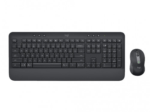 Wireless Keyboard & Mouse Logitech MK650 for Business, US Layout, 2.4/BT, 1xAA/2xAA, Graphite