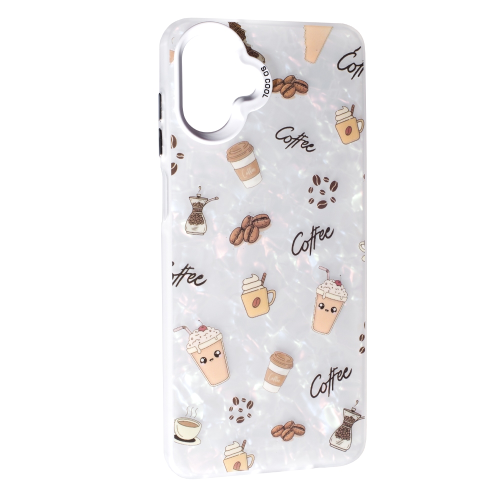 Накладка Soft Milky Samsung A07 , Coffee