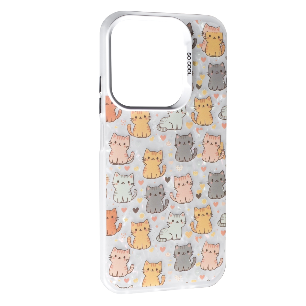 Накладка Soft Milky Xiaomi Redmi 15C (EUROPE) 173 mm , Cats