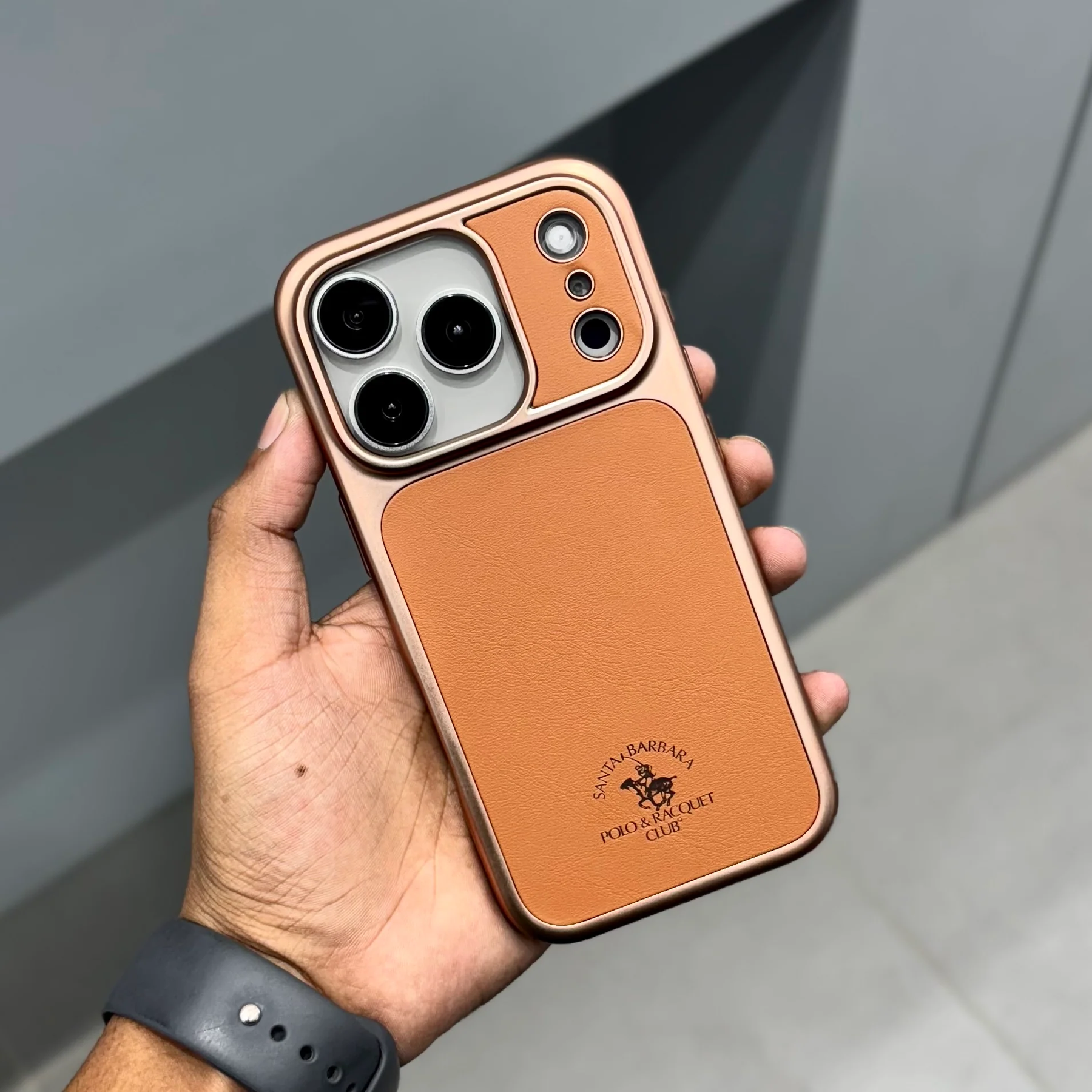 Накладка Santa Barbara Polo Lucas iPhone 17 Pro Max Gold