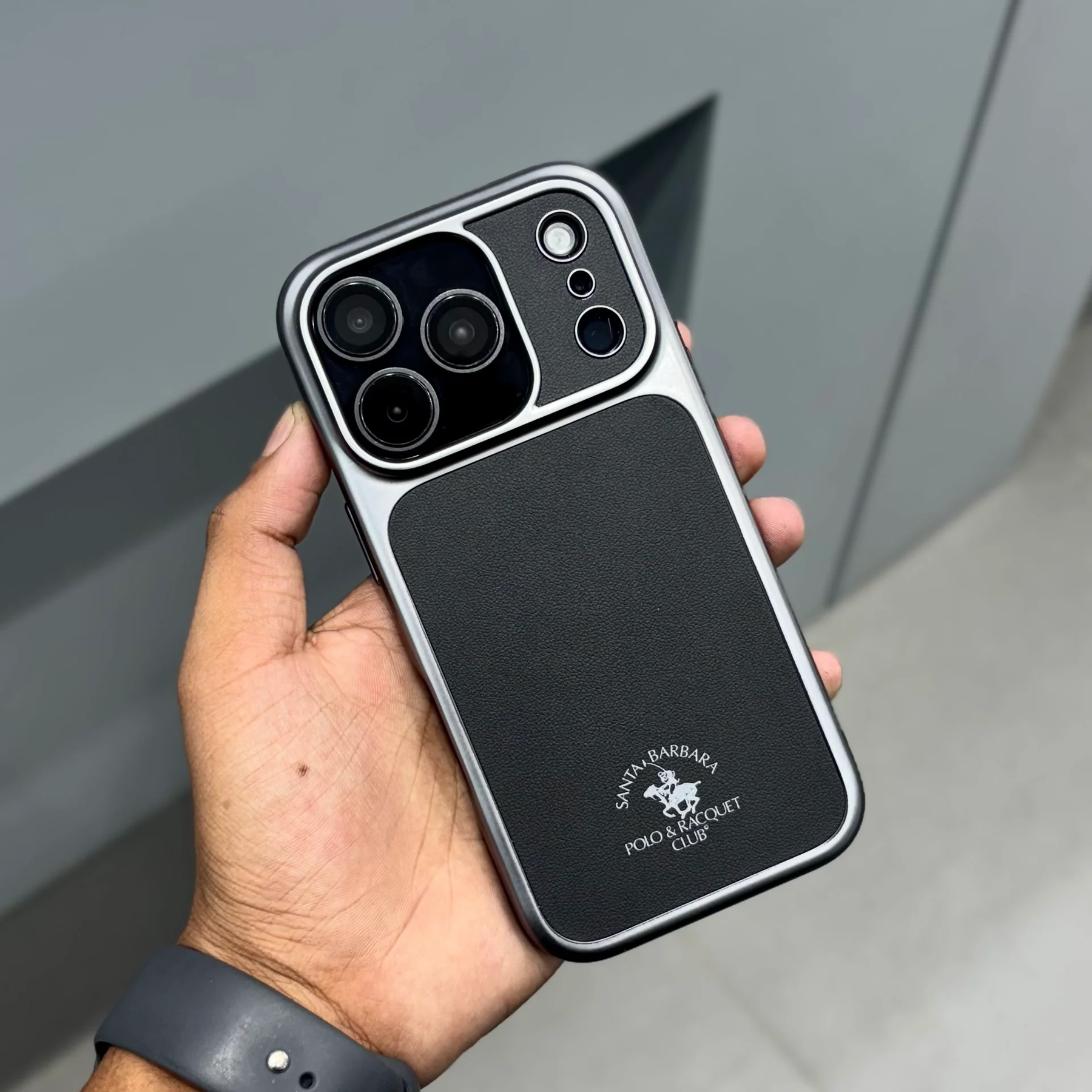 Накладка Santa Barbara Polo Lucas iPhone 17 Pro Grey