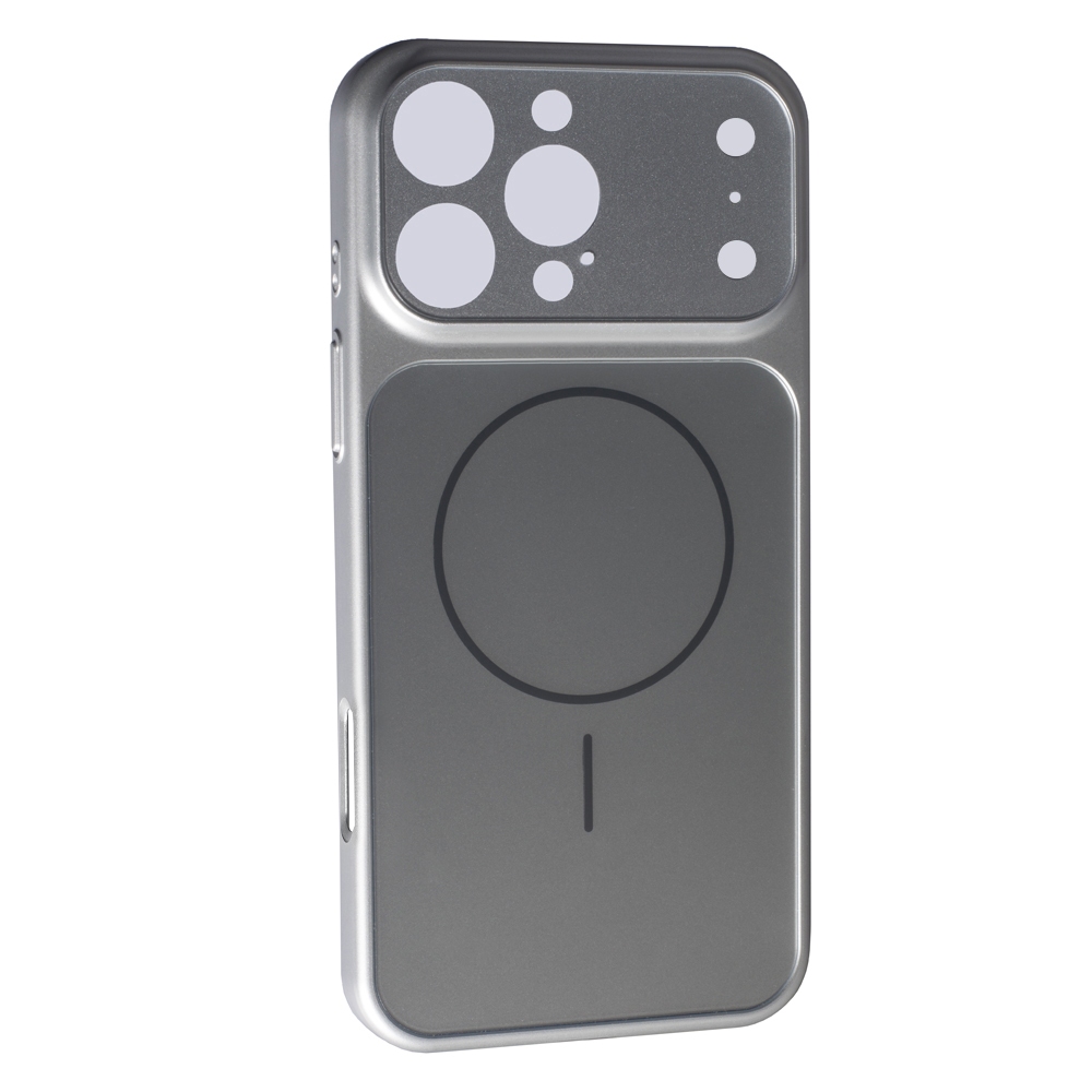 Накладка IPHONE 17 STYLE with MAGSAFE Iphone 17 Pro , Silver