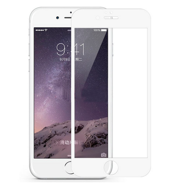 Защитное стекло 9D iPhone 7/8 white тех упаковка