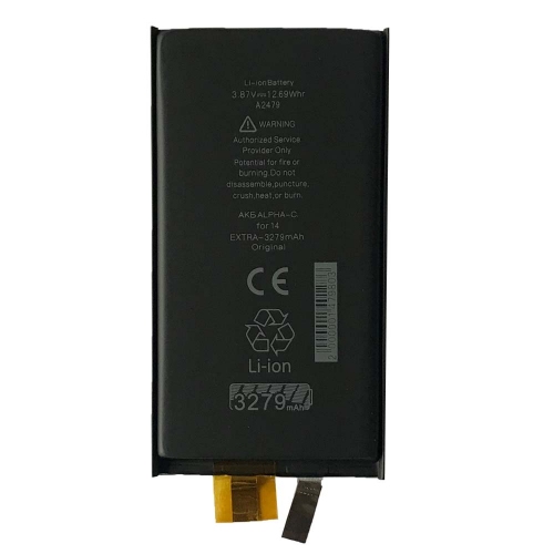 АКБ ALPHA-C. EXTRA for iPhone 14 / 3279mAh/No controller