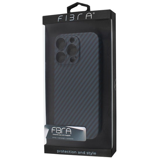 FIBRA Carbonite case with MagSafe iPhone 13 Pro Max Blue