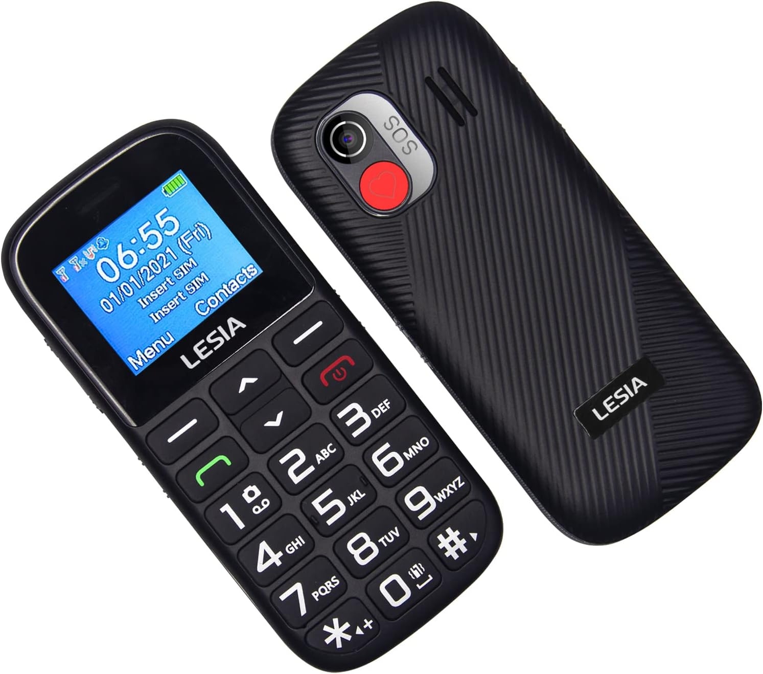 LESIA FEATURE PHONE EZ1 2G Black