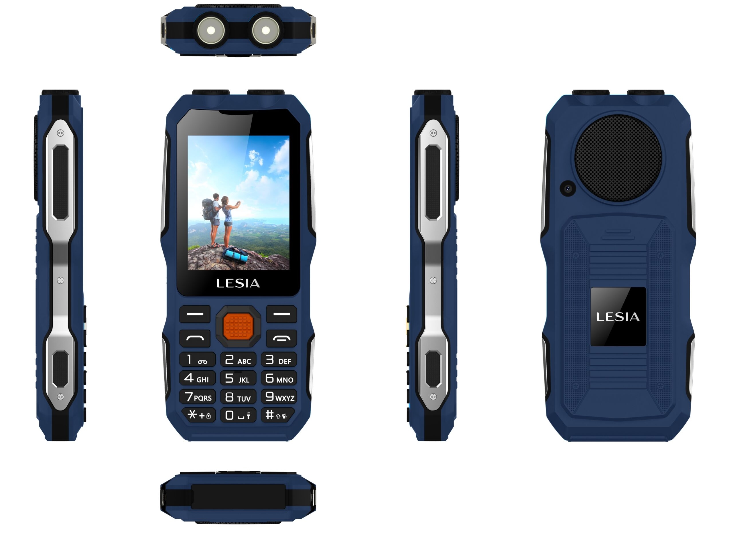 LESIA FEATURE PHONE MEGA Blue