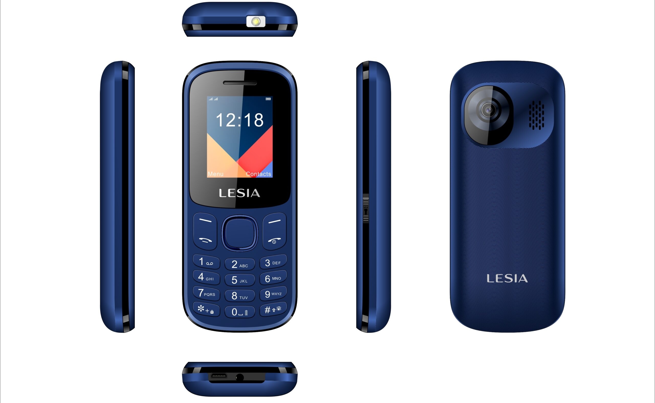 LESIA FEATURE PHONE L182 Dark Blue