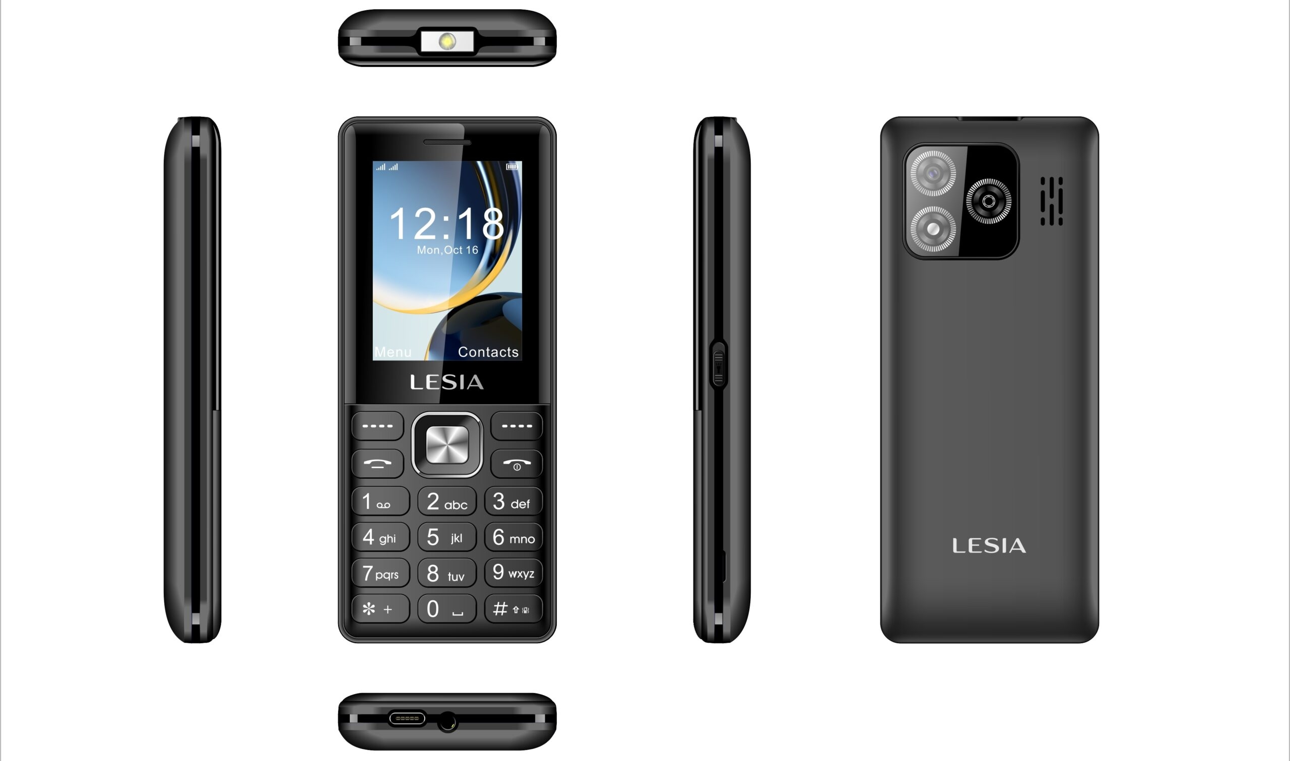 LESIA FEATURE PHONE L251 Black