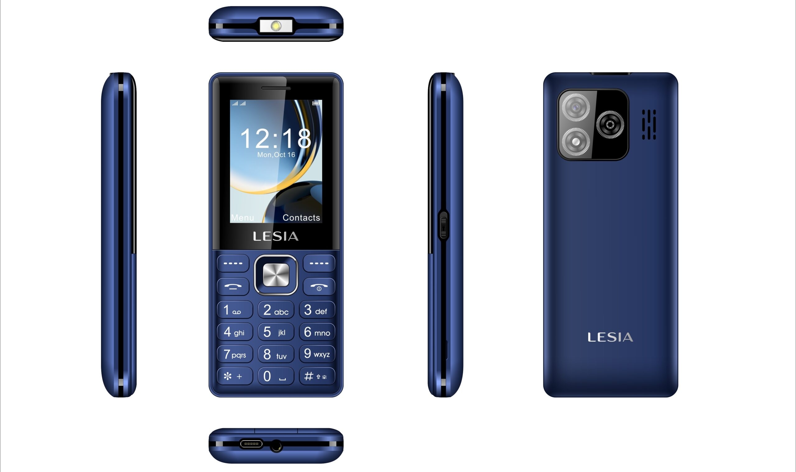 LESIA FEATURE PHONE L251 Dark Blue