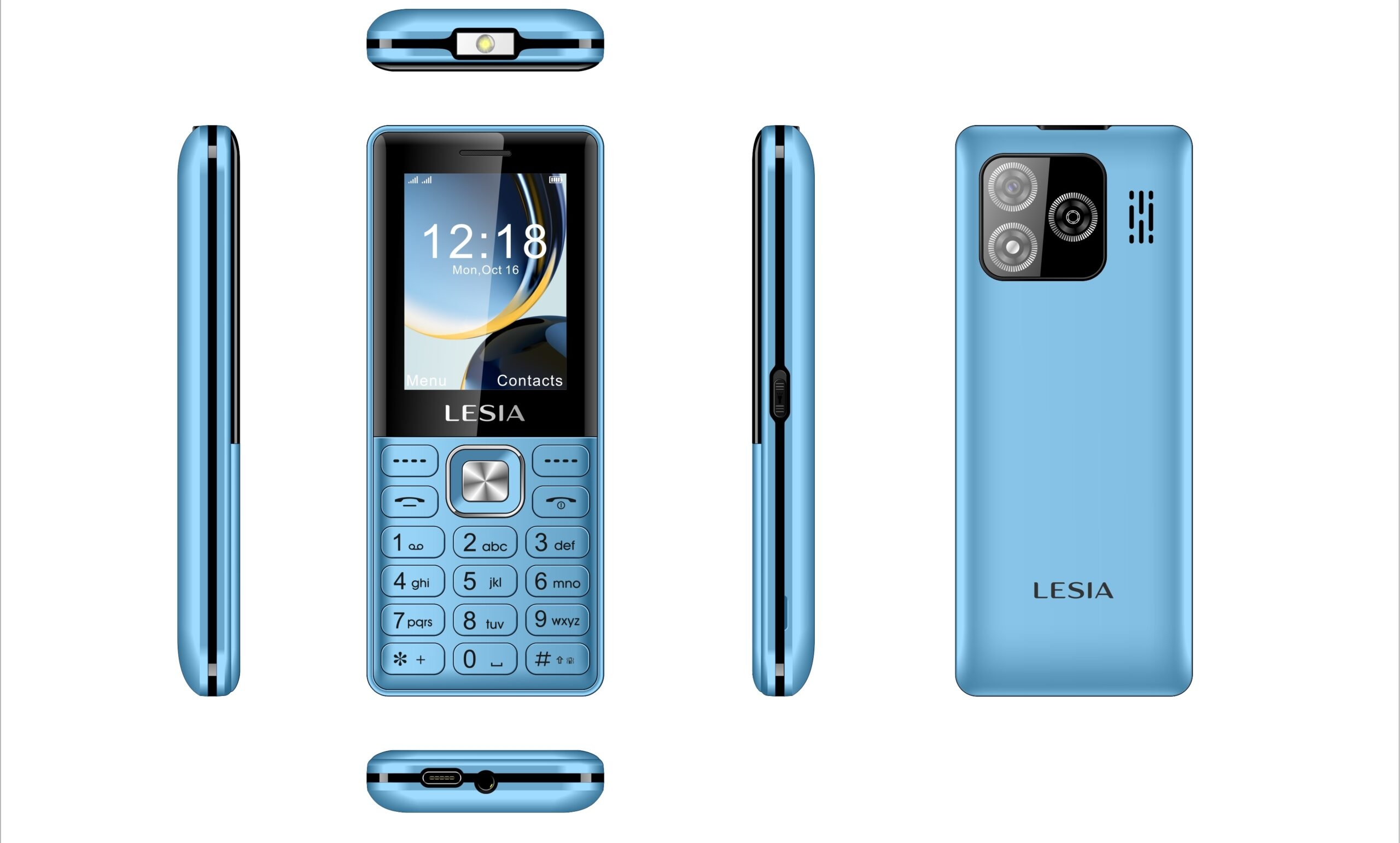 LESIA FEATURE PHONE L251 Sky Blue