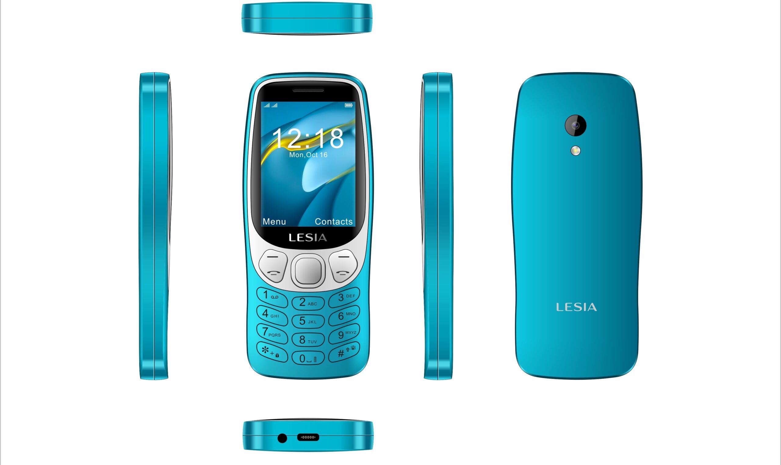 LESIA FEATURE PHONE L257 Blue