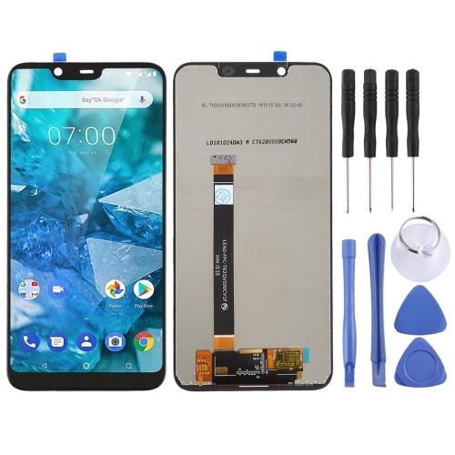 LCD NOKIA 8.1 / X7 / TA-1099 / TA-1113 / TA-1115 / TA-1131 / TA-1119 / TA-1121 / TA-1128 BLACK AAA