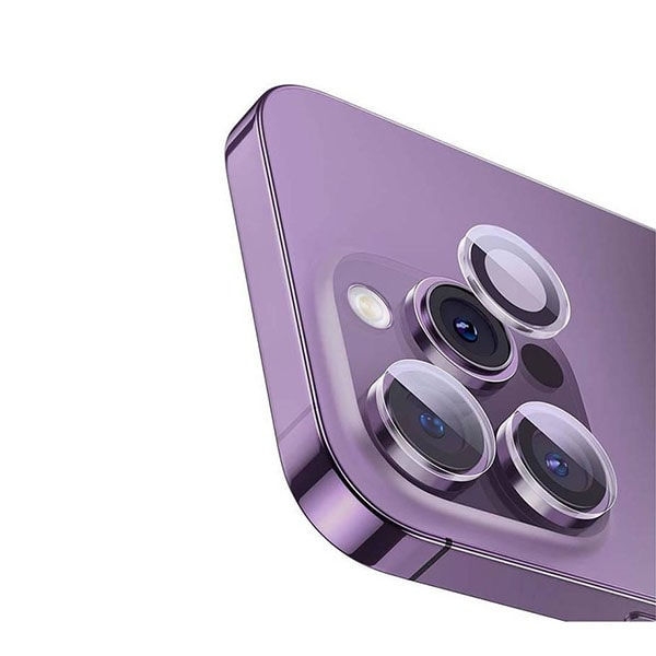 Защитное стекло Camera Metal iPhone 16 Pro/16 Pro Max Purple