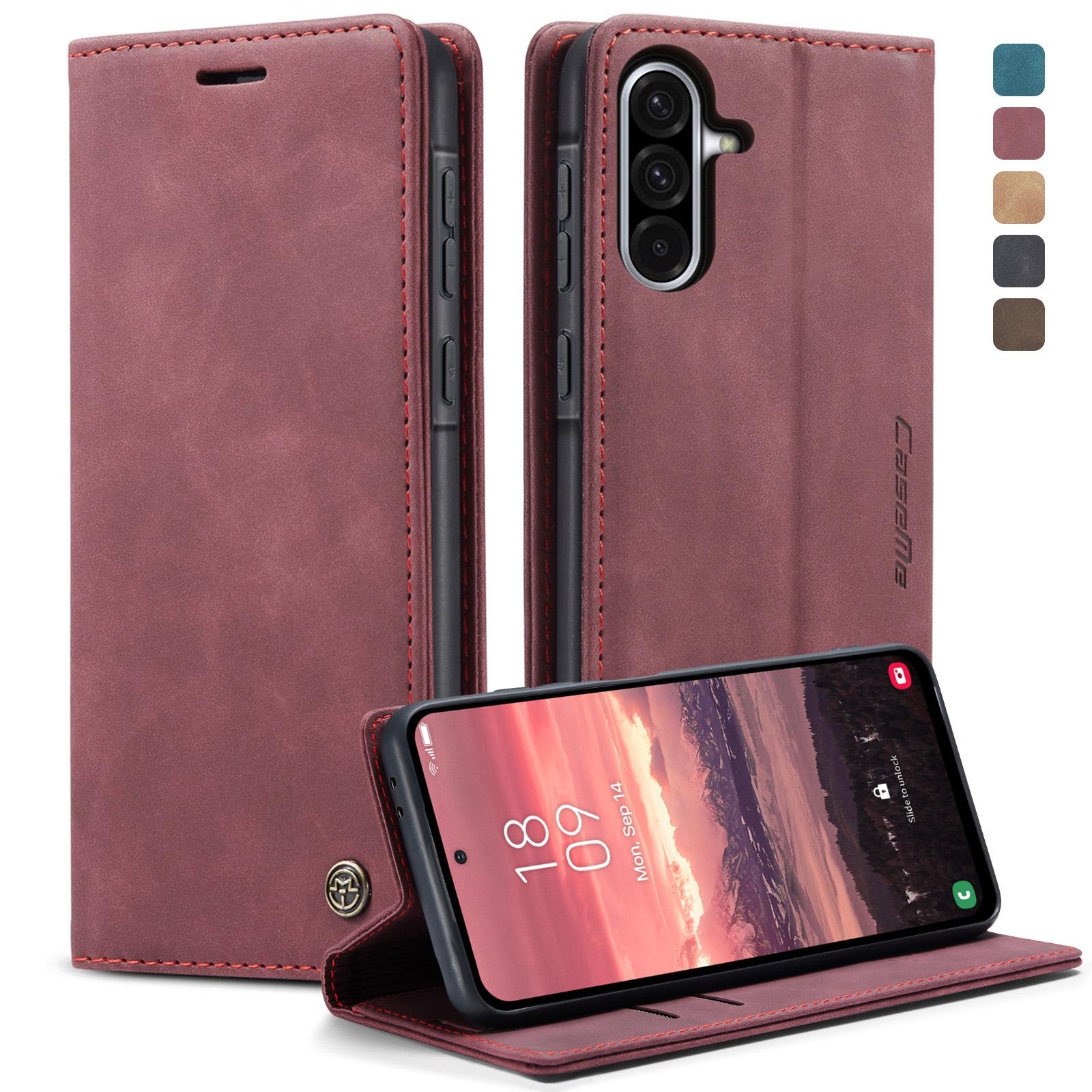 Carte CaseMe 013 Samsung A36 (Wine Red)