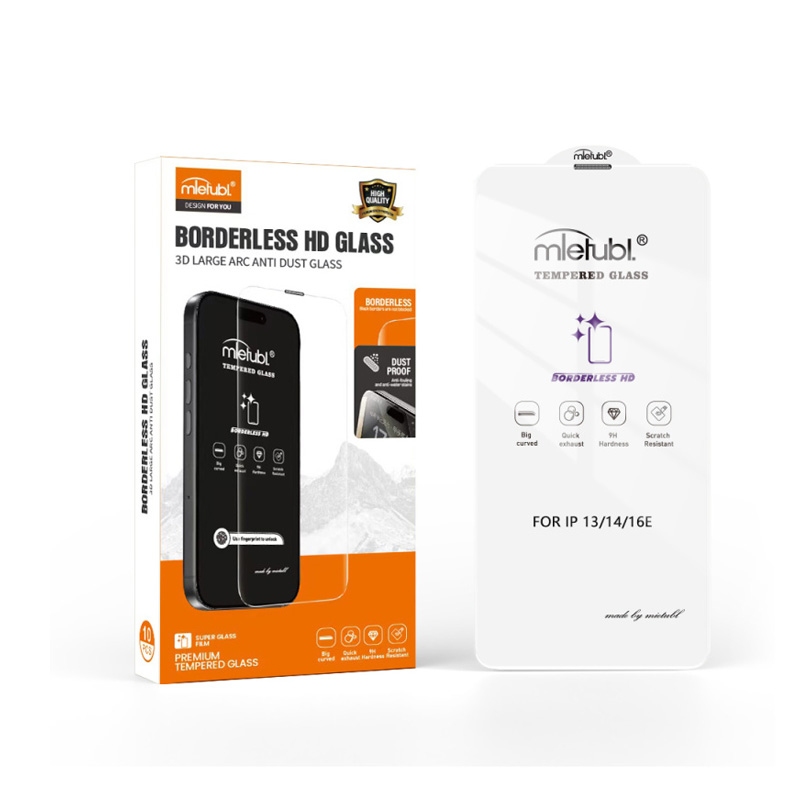 Mietubl Borderless HD glass iPhone 13 Pro Max / 14 Plus