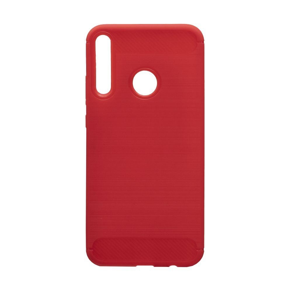 Чехол Polished Carbon для Huawei P40 Lite E (Красный)