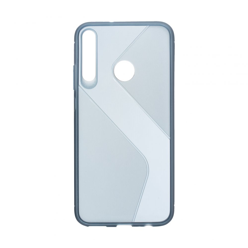 Чехол Totu Clear Wave для Huawei P40 Lite E (Синий)