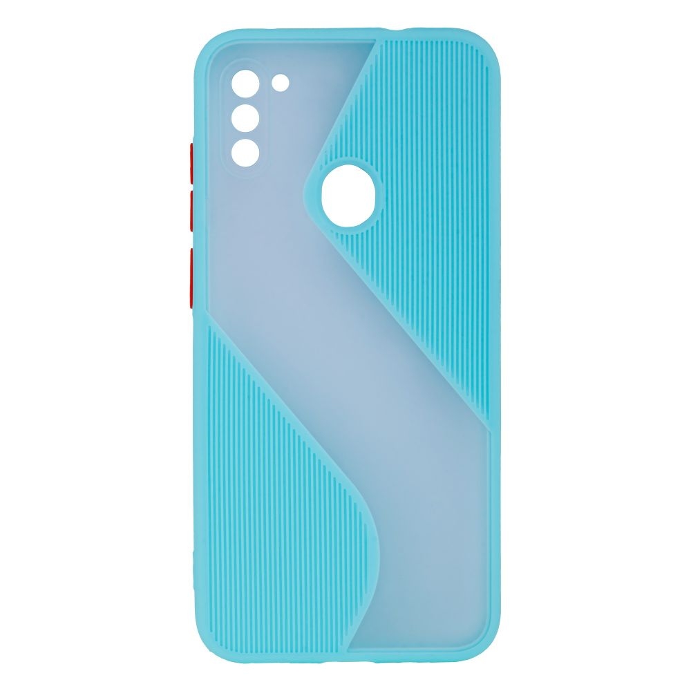 Чехол Totu Wave для Samsung A11 / M11 (Сиреневый)