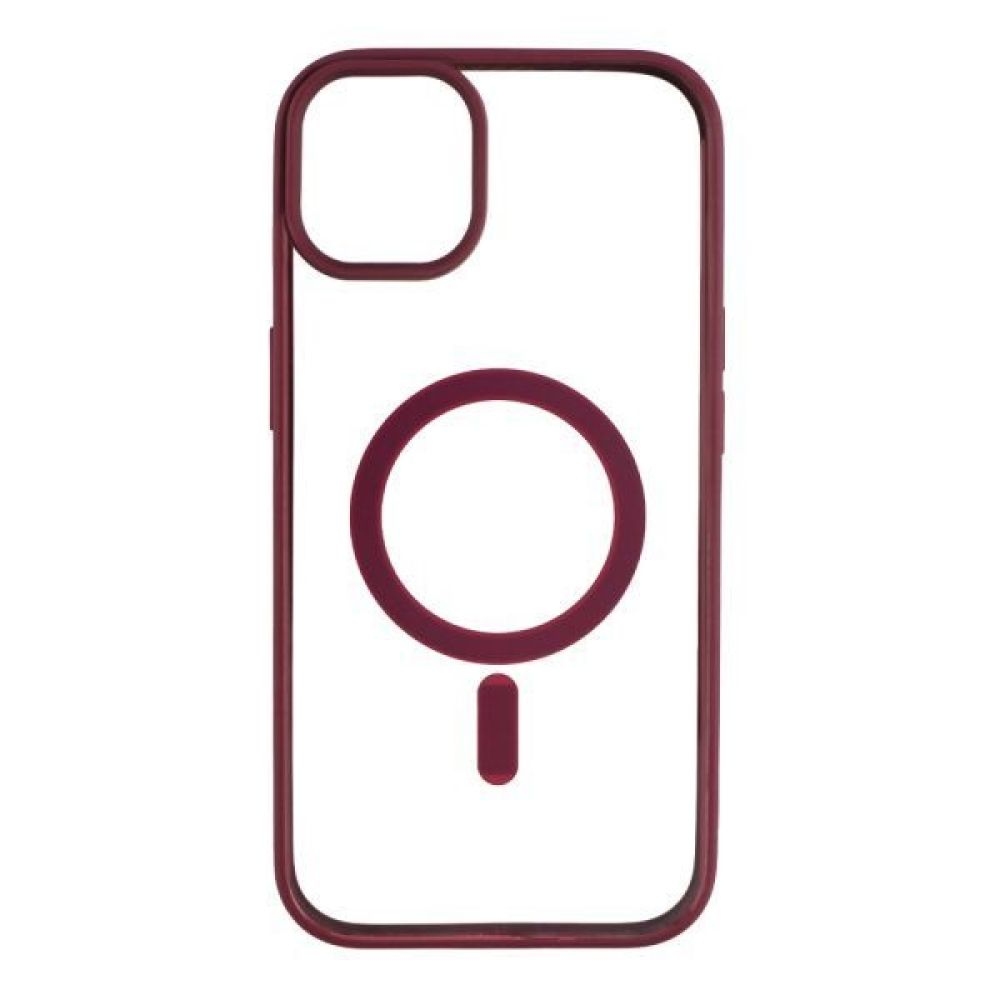 Чехол TPU Color with Magsafe для iPhone 13 Pro Max (07, Bordo)