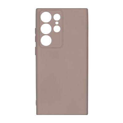 Чехол Silicone Cover Full Camera (A) для Samsung Galaxy S23 Ultra (19.Pink Sand)