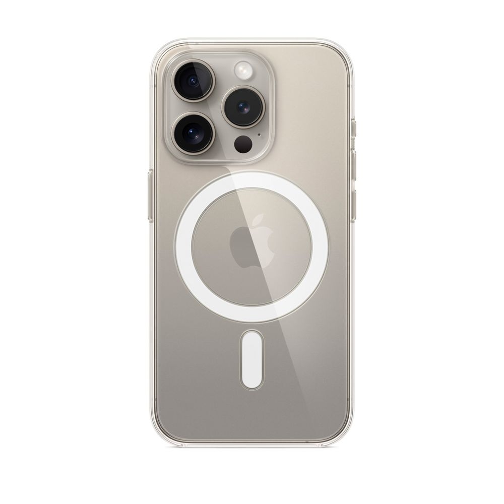 iPhone 15 Pro Max MagSafe Acrylic TPU Clear Case
