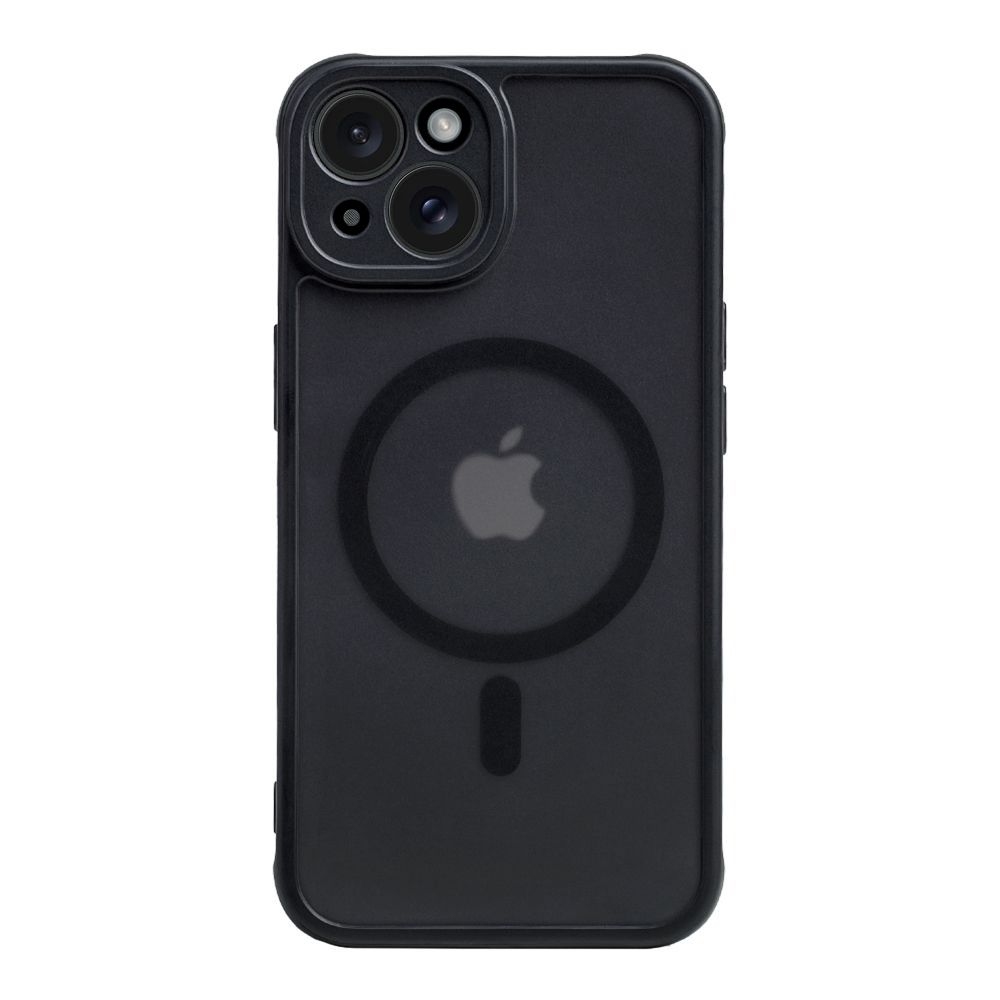 Чехол TPU+PC Anti Drop Full Camera with MagSafe для iPhone 13 (Black)