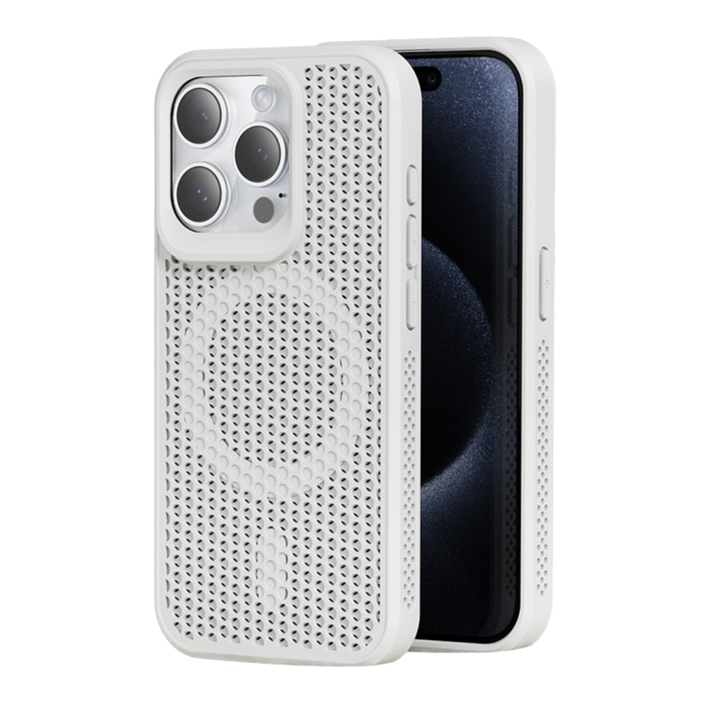 Чехол TPU+PC AeroCool with MagSafe для iPhone 13 Pro Max (White)