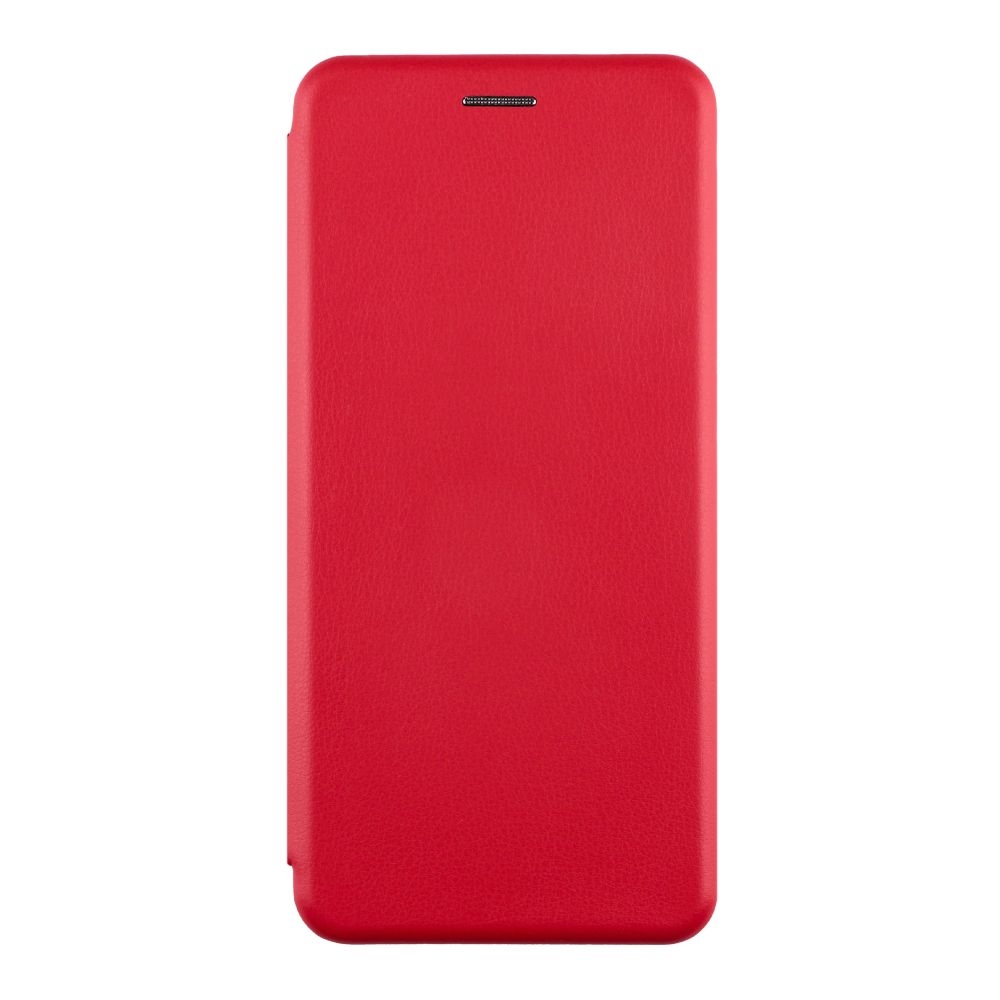 Чехол-книжка кожа для Xiaomi Redmi 13C / Poco C65 (Red)