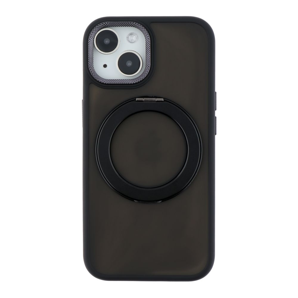 Чехол TPU+PC Mag 360 Spin Case для iPhone 16 (Black)