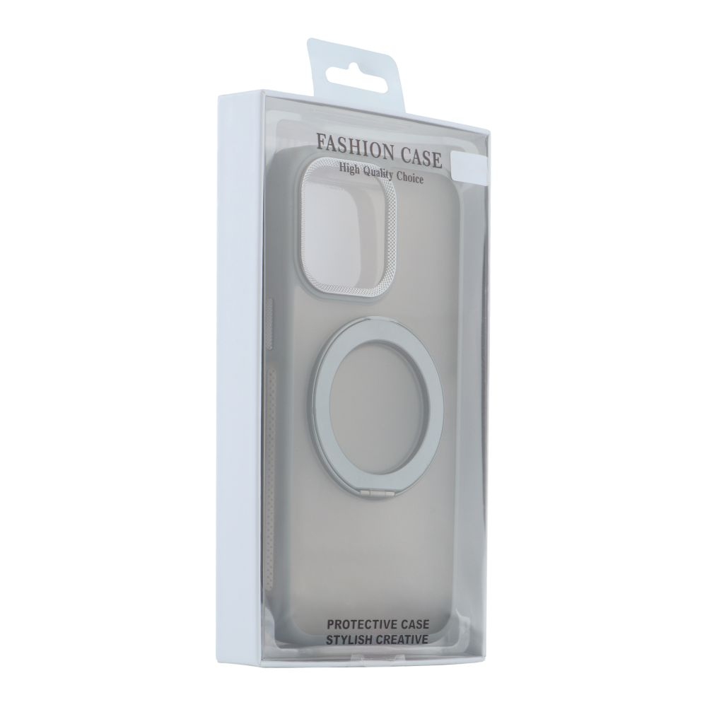 Чехол TPU+PC Mag 360 Spin Case для iPhone 15 Pro Max (Grey)