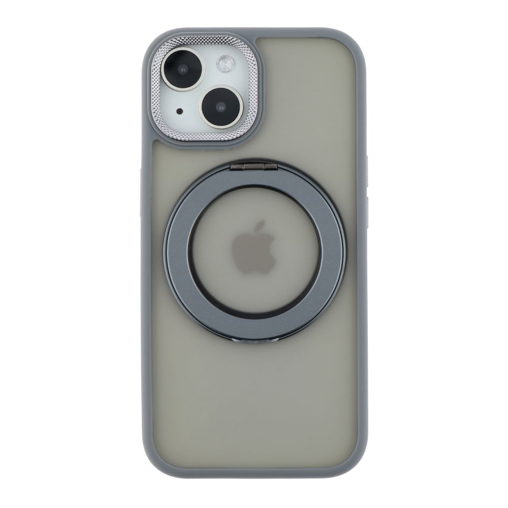 Чехол TPU+PC Mag 360 Spin Case для iPhone 15 Pro (Grey)