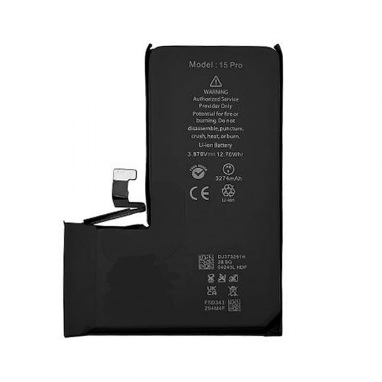 BATTERY APPLE iPhone 15 High capacity Diagnostic (JCID)