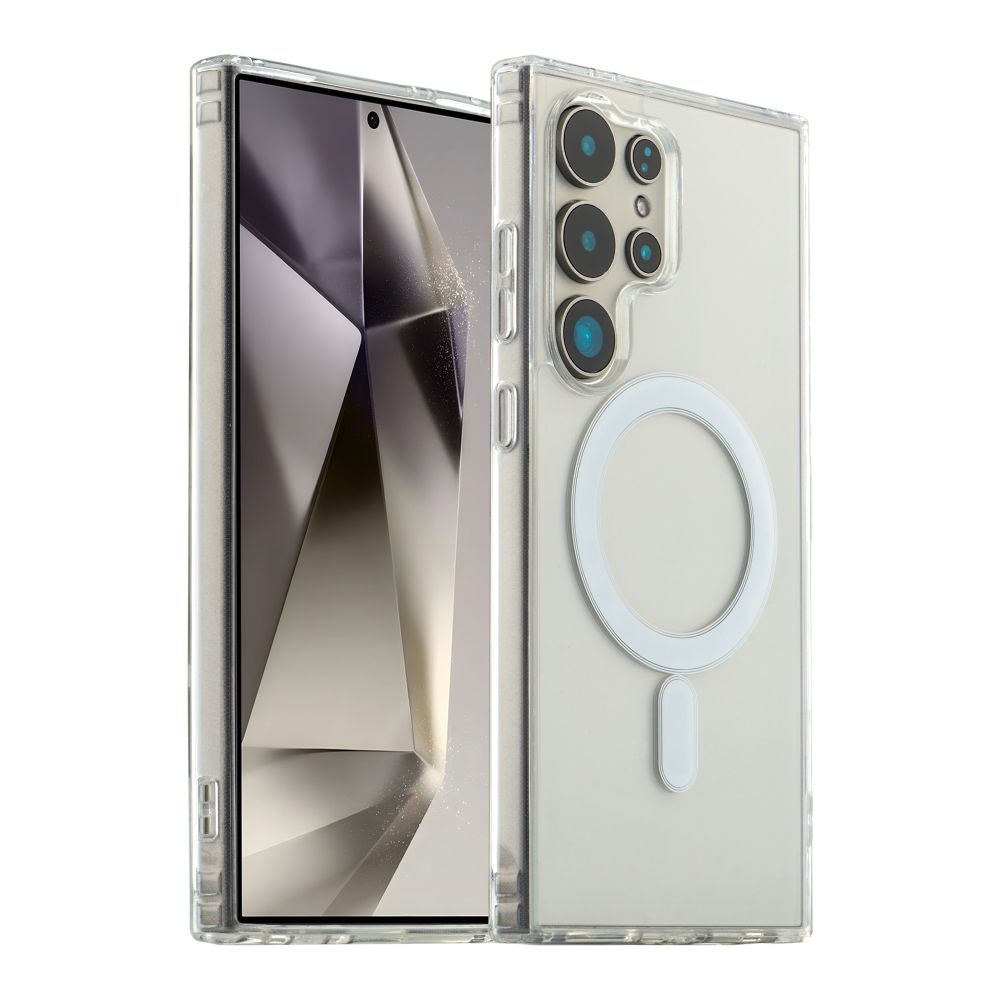 Samsung S25 Ultra MagSafe Acrylic TPU Clear Case
