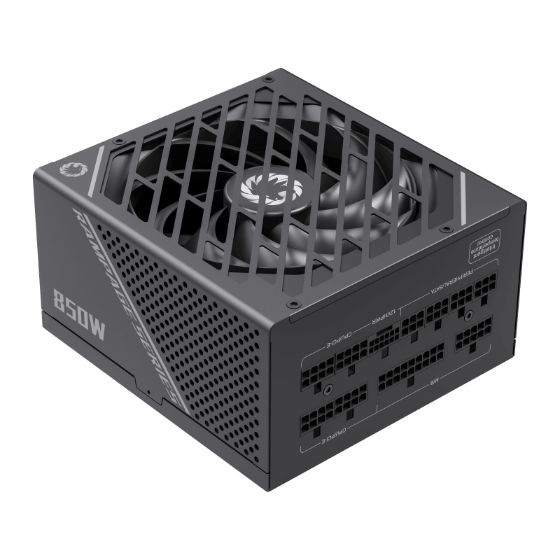 Power Supply ATX 850W GAMEMAX GX-850 PRO, 80+ Gold, ATX3.0, PCIe5.0, LLC+DC/DC, Full Modular, Black
