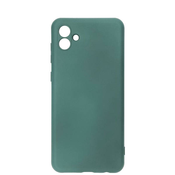 Чехол Silicone Case for Samsung A04E (A042F) No Logo (Green)