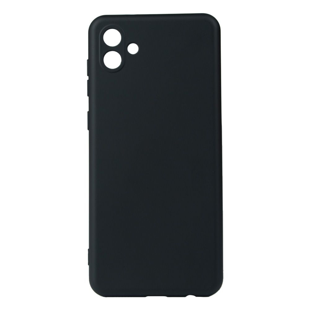Чехол Silicone Case for Samsung A04E (A042F) No Logo (Black)