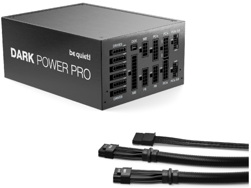 Power Supply ATX 1600W be quiet! DARK POWER PRO 13, 80+ Titanium, 135mm, Active PFC, Full Bridge SR