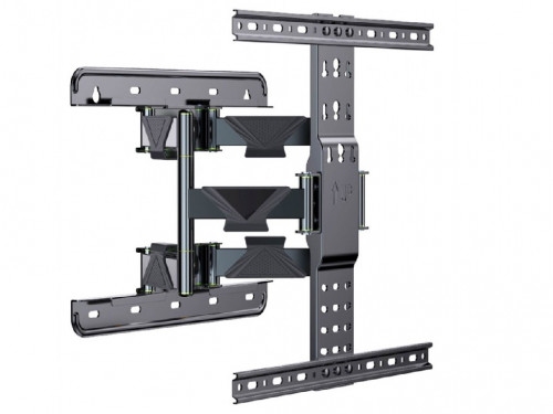 Wall Mount  Gembird 'WM-65ST-01' Black 32'-65', 36kg, VESA:up 400x400, Wall dist:23 - 284mm ±25°,±5°