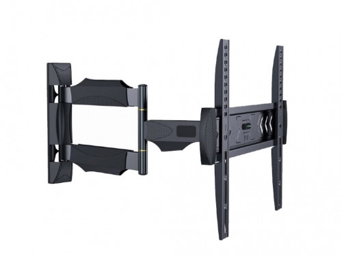 Wall Mount  Gembird 'WM-55ST-02' Black 32'-55' 30kg VESA:up 400x400, Wall dist:65-610mm ±90°,-5/+8°